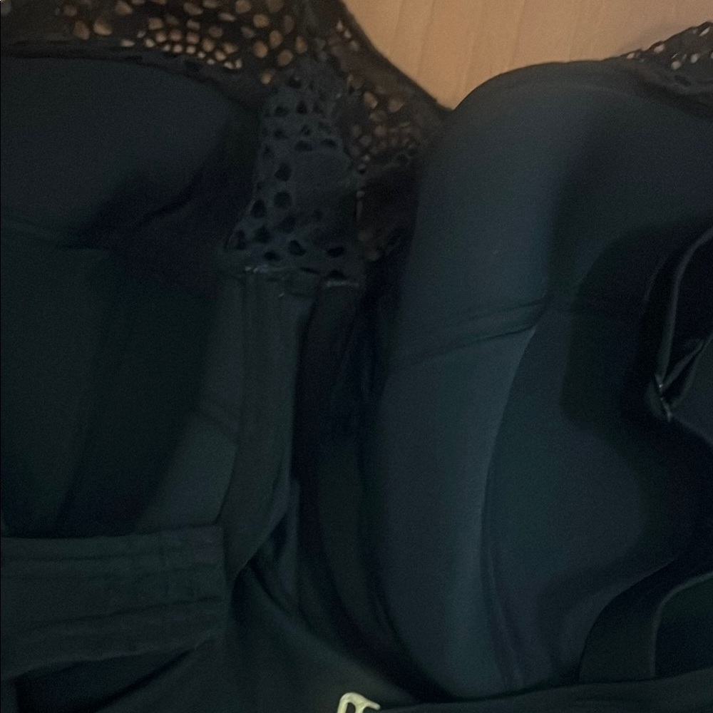 Adore me black lace Swimsuit - Picture 7 of 11